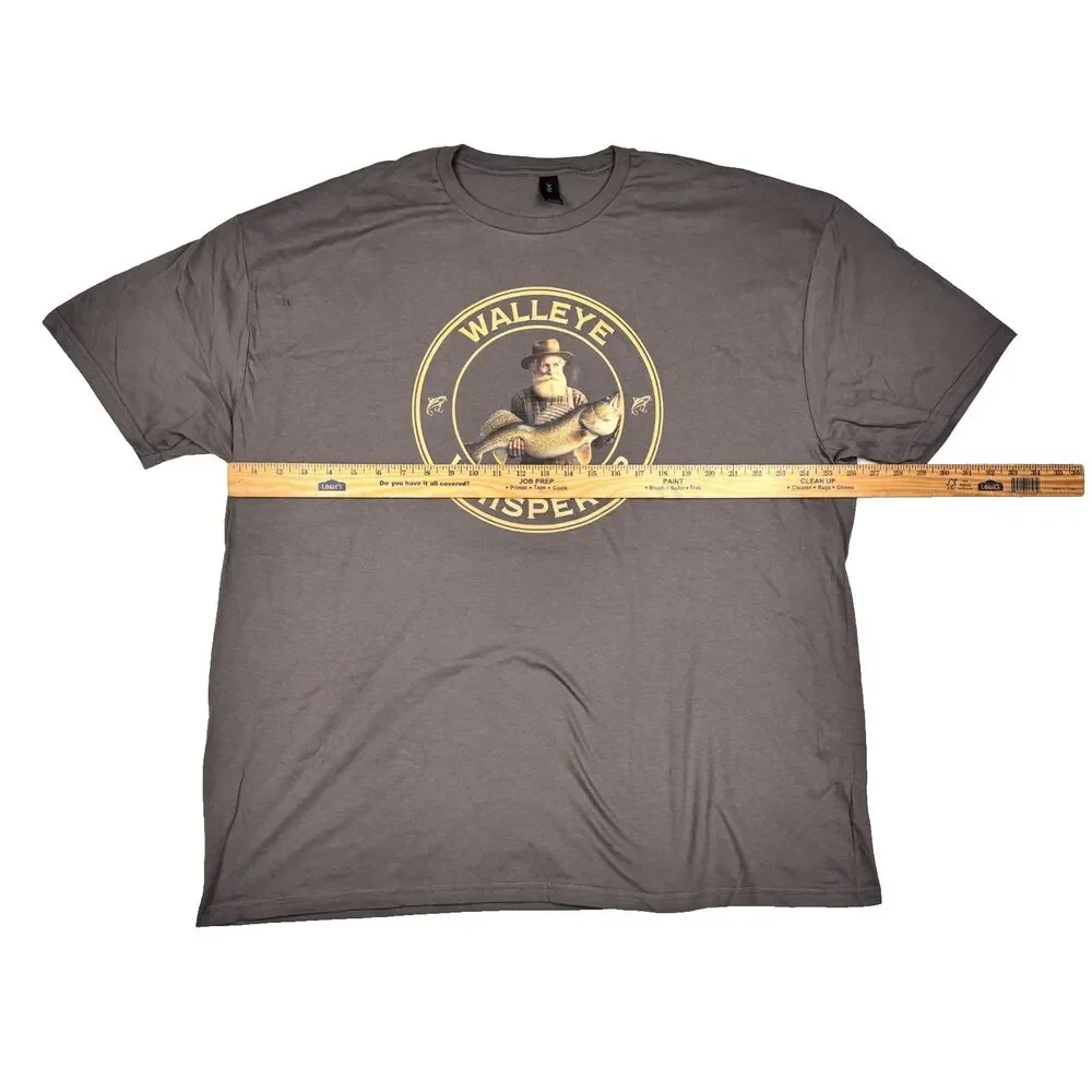 Walleye Fishing T-Shirt for big fish enthusiast -‎ Walleye Whisperer 3XL - NEW